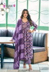 Pooja Vol 5 By Mystic 9 Aliya Cut Printed Kurti With Bottom Dupatta Wholesale Shop In Surat
